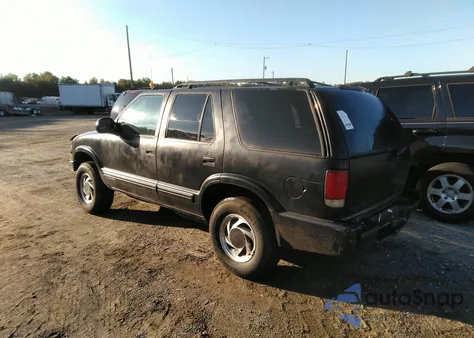 2001 Chevrolet Blazer Ls из США, поврежденный, VIN 1GNDT13W51K220956